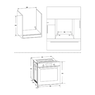 Φούρνος αερίου με αέρα και σούβλα