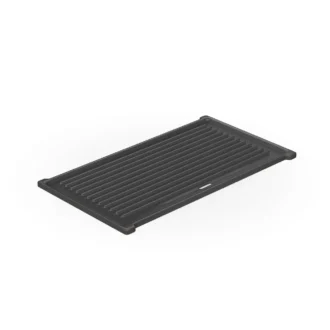 Μαντεμένια πλάκα ψησίματος διπλής όψεως GS GRILL Στενή