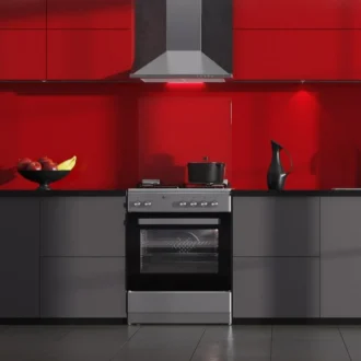 Αποδοτικό σύστημα μαγειρέματος με συνδυασμό αερίου και ηλεκτρικής εστίας