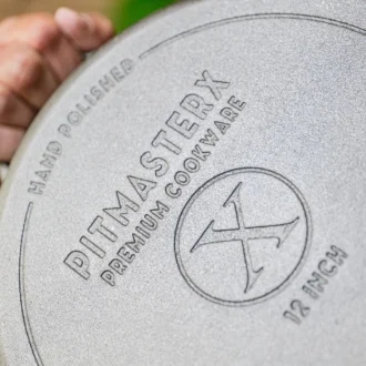 Μαντεμένιο Αντικολλητικό Τηγάνι με Λαβή 30cm PitmasterX- The Windmill