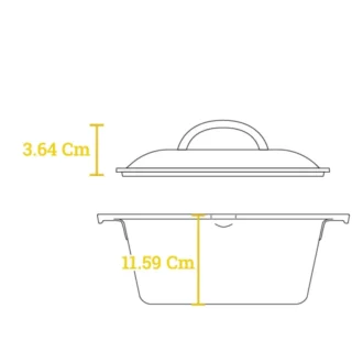 Μαντεμένιο Dutch Oven 4,73 lt