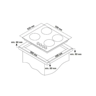 Εστία Ηλεκτρική TGC 4604 GL