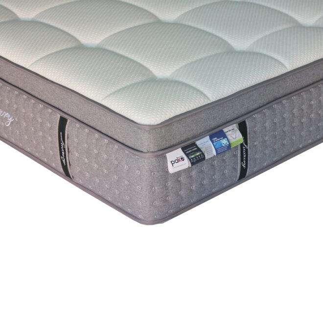 Στρώμα Luxury pakoworld pocket spring+gel memory foam+latex 34-36cm 150x200εκ - Image 4