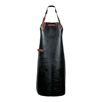 Ποδιά Δερμάτινη New York Caiman Black 74/60 - Xapron