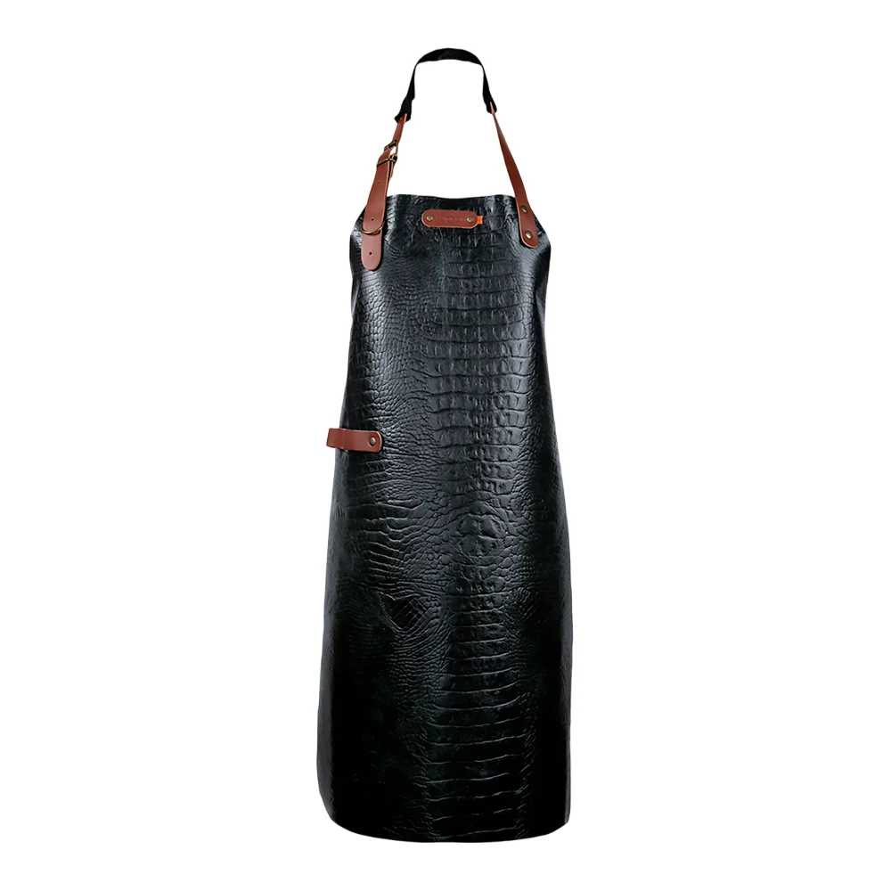 Ποδιά Δερμάτινη New York Caiman Black 74/60 - Xapron