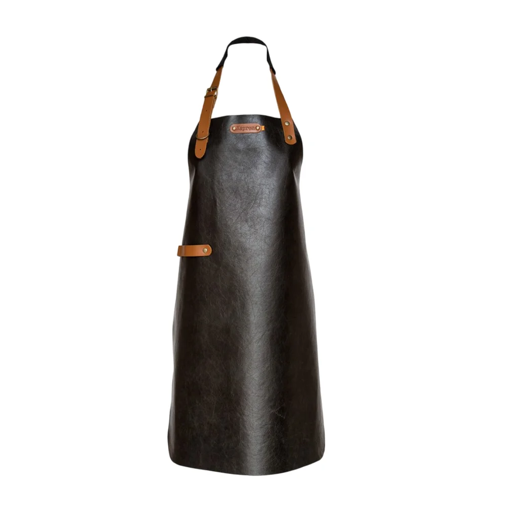 Ποδιά Δερμάτινη New York Black 74 60 cm Xapron