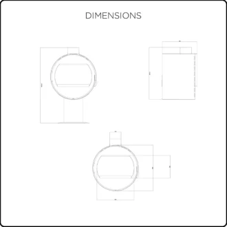 Σόμπα Ξύλου GS ROUND