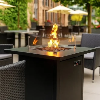 Τζάκι υγραερίου SM 10kW εξωτερικού χώρου τετράγωνο