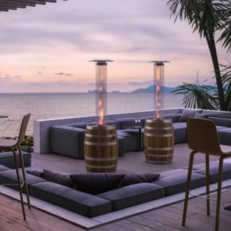 Σόμπα υγραερίου Barrel 14kw