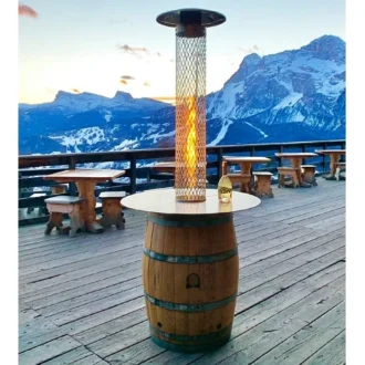 Σόμπα υγραερίου Barrel 14kw