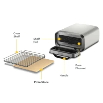Ηλεκτρικός Φούρνος Πίτσας Volt 2 Λευκό του Πάγου Ooni 14