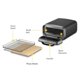 Ηλεκτρικός Φούρνος Πίτσας Volt 2 Σκούρο Γκρι Ooni 14