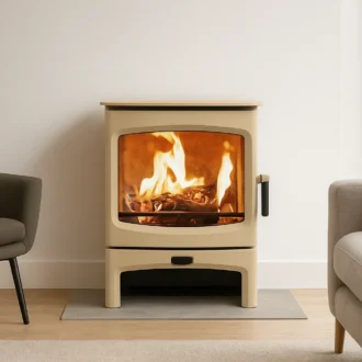 Charnwood Aire 7 Low Stand Almond Σόμπα ξύλου