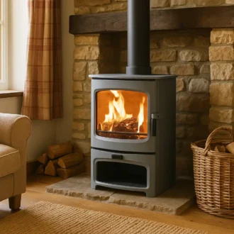 Charnwood Aire 7 Store Stand Pewter Σόμπα ξύλου