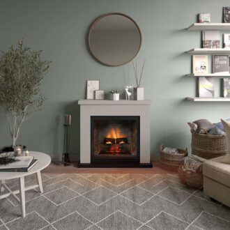 Ηλεκτρικό Τζάκι Μπεζ TAGU Frode PowerFlame 2