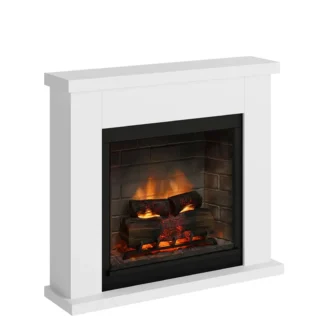 Ηλεκτρικό Τζάκι Λευκό TAGU Frode PowerFlame