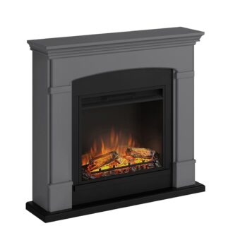 Ηλεκτρικό Τζάκι Γκρι TAGU Helmi PowerFlame