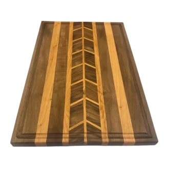 Χειροποίητο Ξύλο Κοπής σε σε Τετράγωνο Σχήμα