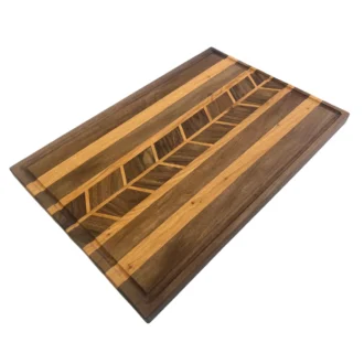 Χειροποίητο Ξύλο Κοπής σε σε Τετράγωνο Σχήμα