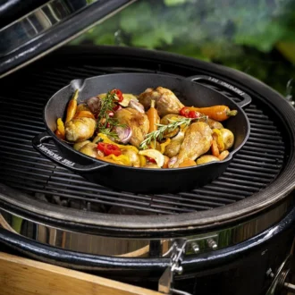 Μαντεμένιο τηγάνι με 2 λαβές 30cm (XL) - The Windmill