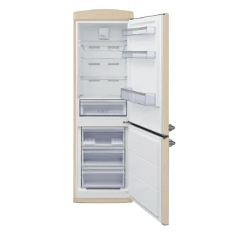 Ψυγειοκαταψύκτης Mondin MFC6DC Retro Classic Crema