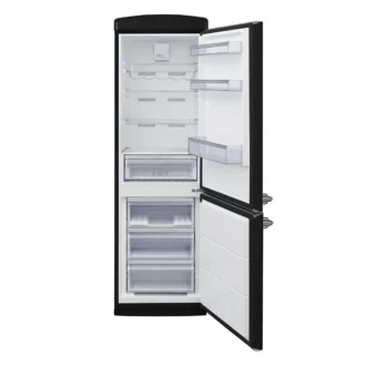 Ψυγειοκαταψύκτης Mondin MFC6DC Retro Classic Nero | 190x61εκ. | Χερούλια Αριστερά