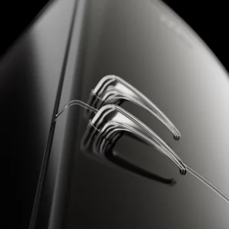 Ψυγειοκαταψύκτης Mondin MFC6DC Retro Classic Nero | 190x61εκ. | Χερούλια Αριστερά