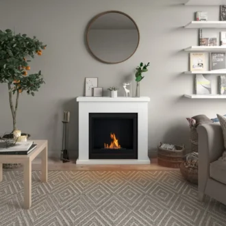 Τζάκι Βιοαιθανόλης TAGU Frode FreeFlame Λευκό