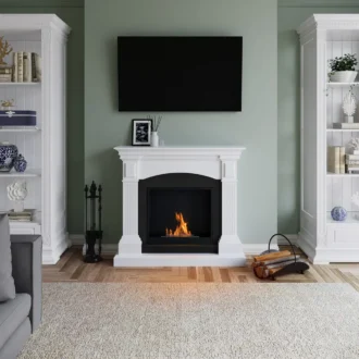 Τζάκι Βιοαιθανόλης TAGU Magna FreeFlame Λευκό