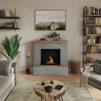 Alternative view of Τζάκι Βιοαιθανόλης TAGU Rolf FreeFlame Γκρι