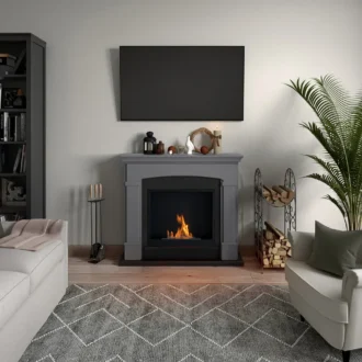 Alternative view of Τζάκι Βιοαιθανόλης TAGU Helmi FreeFlame Γκρι