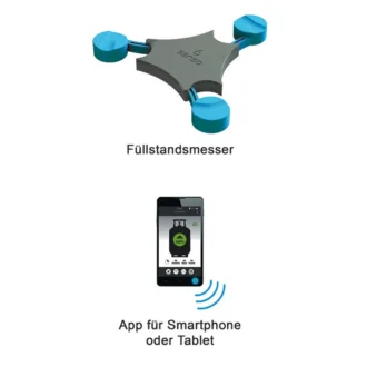 Έξυπνος ανιχνευτής στάθμης αερίου Bluetooth Senso4s Basic Senso4s 3