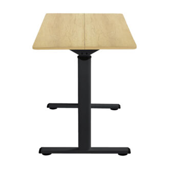 Alternative view of Γραφείο εργασίας με ρυθμιζόμενο ύψος Karla pakoworld sonoma-μαύρο 120x60x72/115εκ