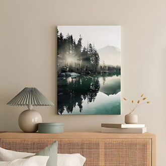 Alternative view of Πίνακας σε καμβά Siely pakoworld με ψηφιακή εκτύπωση 40x3x60εκ