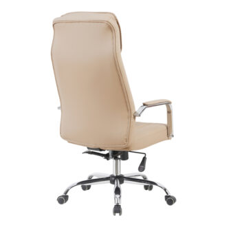 Alternative view of Καρέκλα γραφείου διευθυντή Morales pakoworld pu cappuccino 60x70x118-124εκ