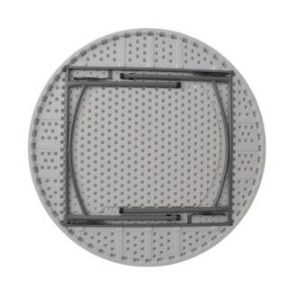 Alternative view of Τραπέζι μονοκόμματο catering-συνεδρίου Comfort pakoworld λευκό στρόγγυλο Φ150x74εκ