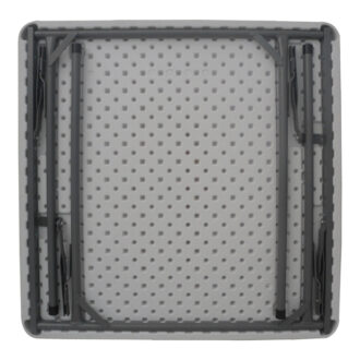 Alternative view of Τραπέζι catering Comfort pakoworld πτυσσόμενο σε λευκή απόχρωση 80x80x74εκ