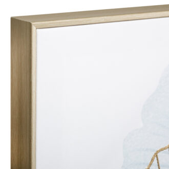 Alternative view of Πίνακας σε πλαίσιο Frexy pakoworld mdf 58x3x58εκ