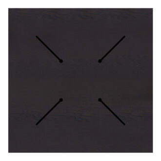 Alternative view of Επιφάνεια τραπεζιού Portico pakoworld HPL wenge 69x69εκ πάχους 12mm