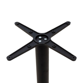 Alternative view of Βάση τραπεζιού bar Ntona pakoworld μεταλλική μαύρη 62x62x108εκ