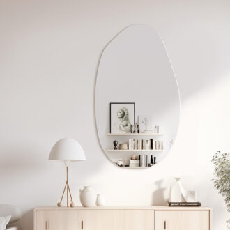 Alternative view of Καθρέπτης Frameless 2 pakoworld 50x1.2x85εκ