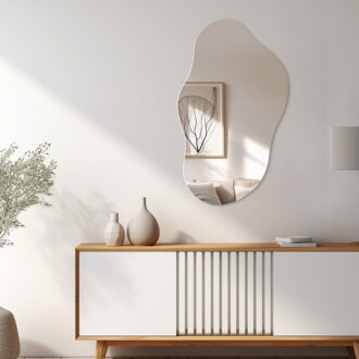 Alternative view of Καθρέπτης Ιrregular 2 pakoworld 35x1x60εκ