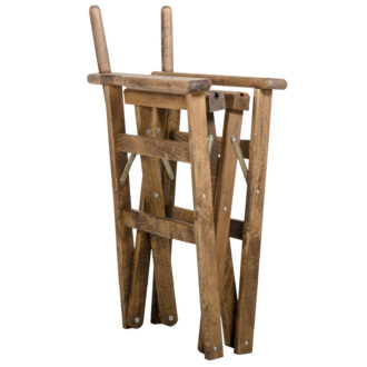 Alternative view of Σκελετός πολυθρόνας σκηνοθέτη Retto pakoworld μασίφ ξύλο οξιάς καρυδί