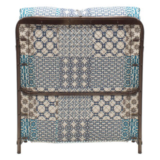 Alternative view of Ράντζο-κρεβάτι μονό Daxel pakoworld μεταλλικός σομιές 6εκ στρώμα 180x80εκ