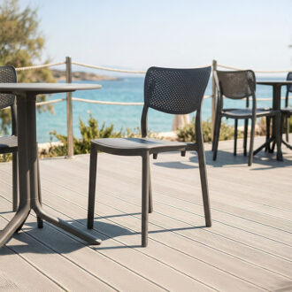 Alternative view of Καρέκλα Ignite pakoworld PP ανθρακί