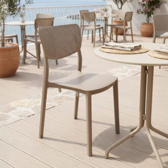 Alternative view of Καρέκλα Ignite pakoworld PP cappucino