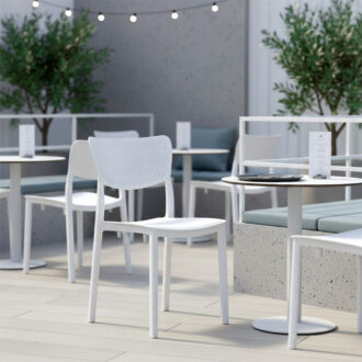Alternative view of Καρέκλα Ignite pakoworld PP λευκό