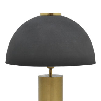 Alternative view of Φωτιστικό δαπέδου Cableler Inart Ε27 μαύρο μέταλλο Φ46x114εκ