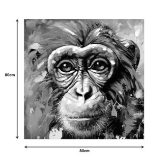 Alternative view of Πίνακας σε καμβά Bano Inart 80x3x80εκ