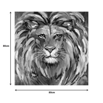 Alternative view of Πίνακας σε καμβά Martin Inart 80x3x80εκ